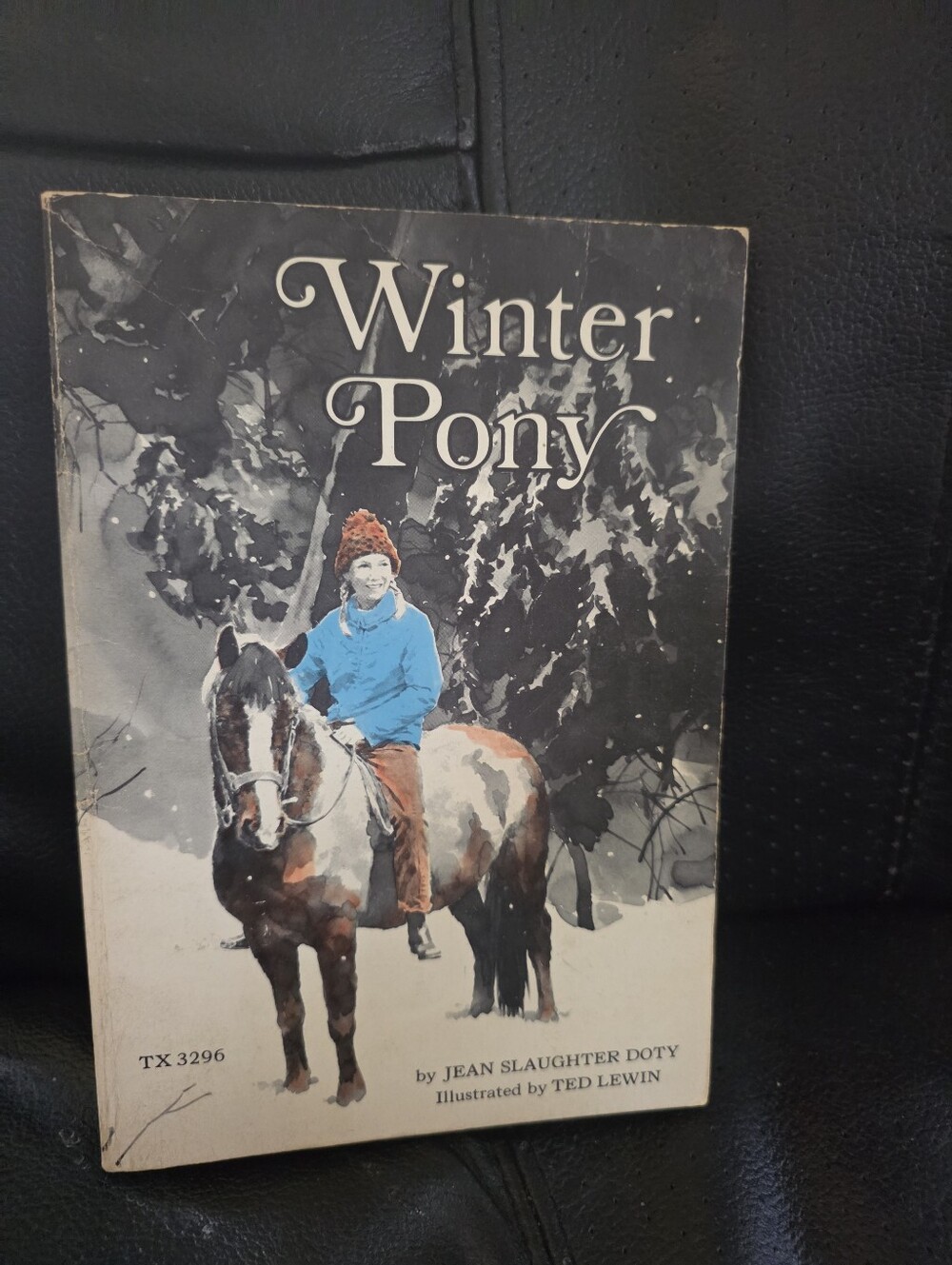 Winter Pony by Jean Slaughter Doty PB Scholastic 1975 Edition